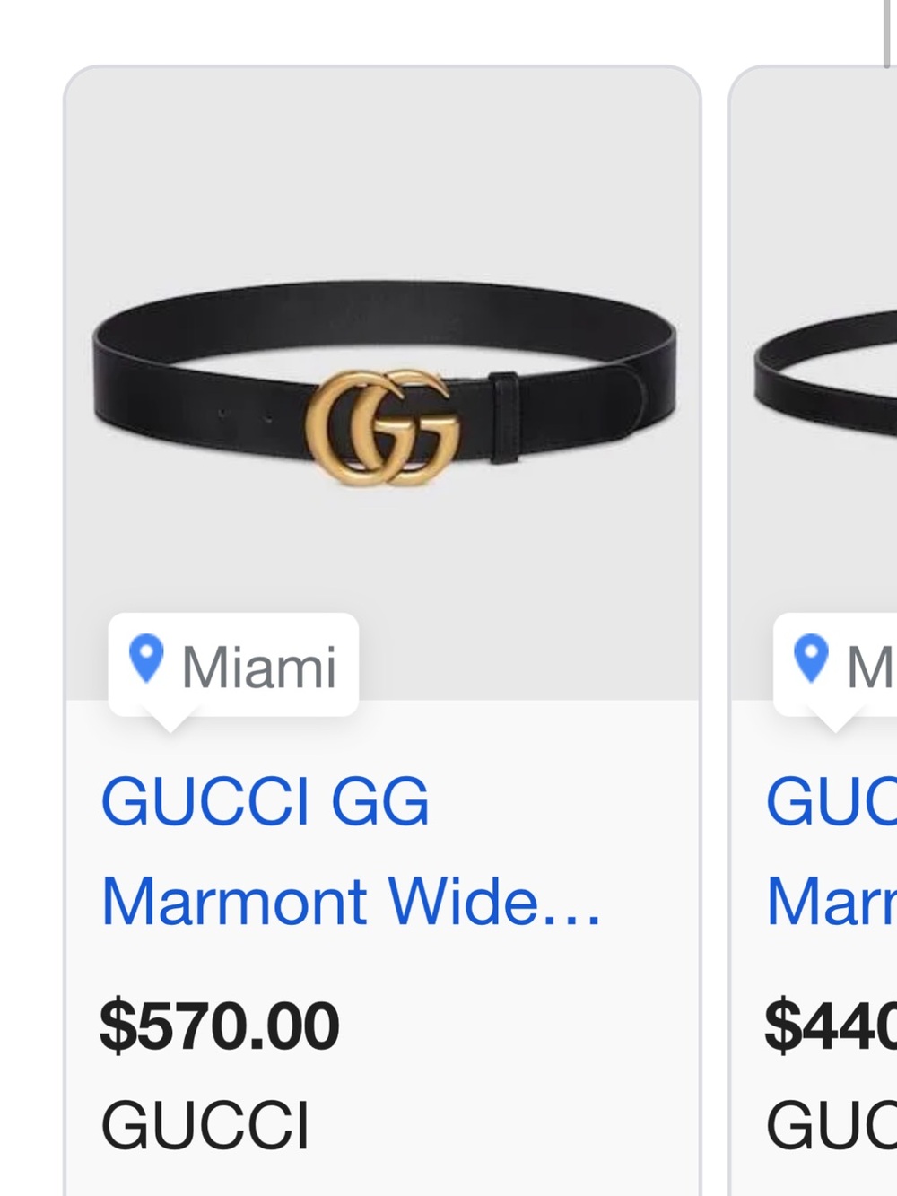 Gucci Marmont Belt - Picture 4 of 5
